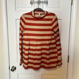 Free People striped baby doll top